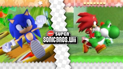 New Super Mario Bros Wii Sonic The Hedgehog Mod Youtube