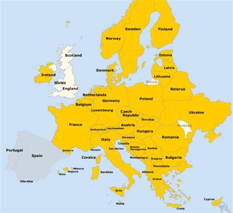 All List Of European Countries And Capitals Oasdom