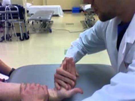 Manual Muscle Test Wrist Ulnar Deviation Lc Dpt Youtube