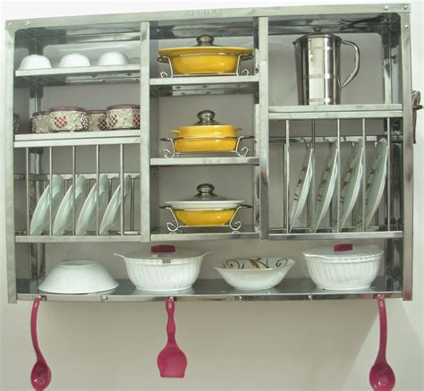 Stainless Steel Kitchen Plate Rack Dish Dryer Display Rack Stainless