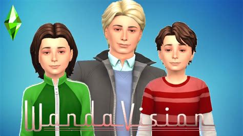 Pietro Billy And Tommy Wandavision Create A Sim I Sims 4 Youtube