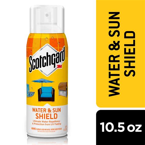 Scotchgard Uv Water And Sun Shield Fabric Protective Spray 105 Oz 1