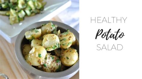Healthy Potato Salad Vegan Friendly Recipe With No Mayo Or Cream