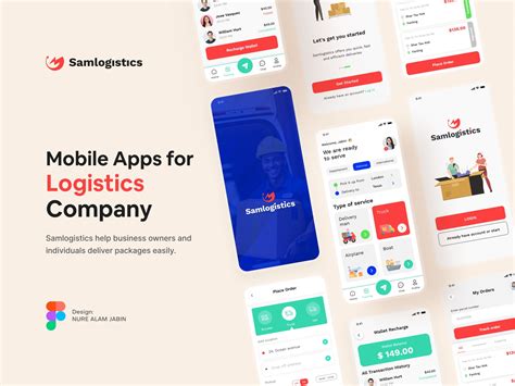 Logistics Shipping Delivery App By Nure Alam Jabin On Dribbble