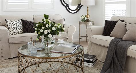 Hamptons Style Living Room Makeover Home Beautiful Magazine Australia
