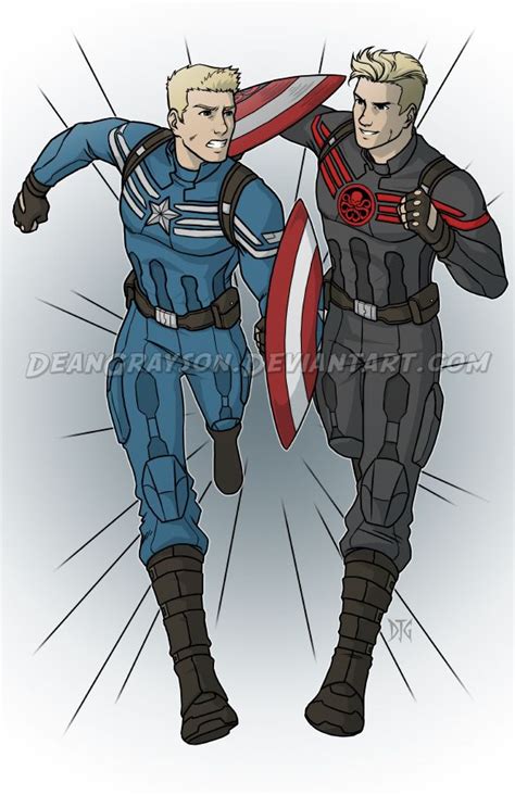 Commission Captain America Vs Captain Hydra Captain Hydra Marvel