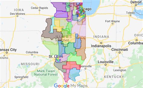 Illinois Congressional District Map 2023 World Map