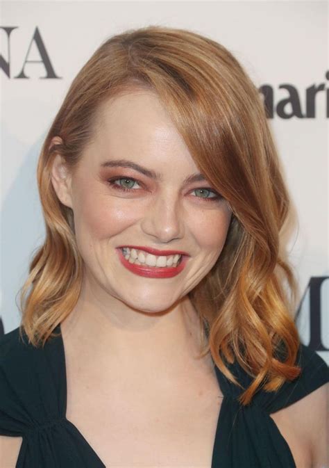 Emma Stone At Marie Claires 2018 Image Makers Awards Emma Stone Hair Emma Stone Emma