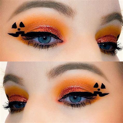 Cute Pumpkin Halloween Makeup Tutorial Beauty And The Bookshelves