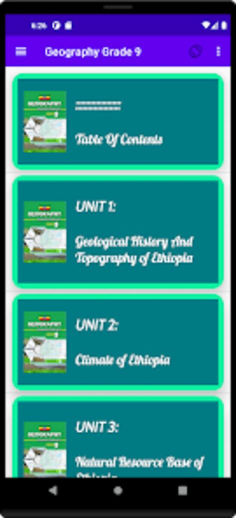 Geography Grade 9 Textbook For Android Download