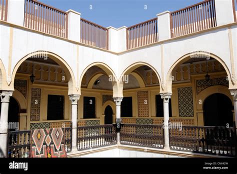 Tripoli Libya View Of The First Floor Of The Yusuf Karamanli House