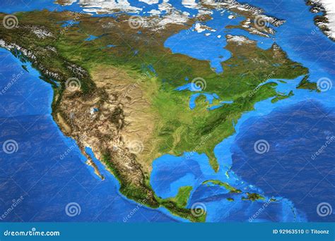 Politische Karte Von Nordamerika Stockfotos Und Bilder Laden Sie 2