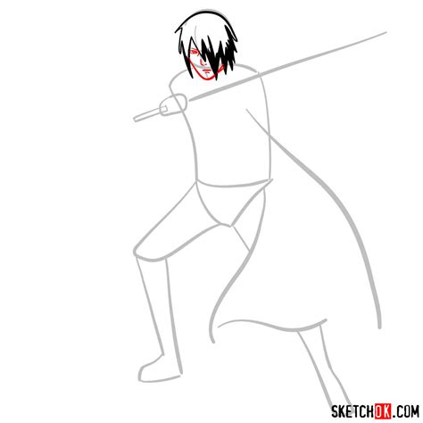 How To Draw Sasuke Uchiha From Naruto Anime Sketchok Easy Drawing Guides