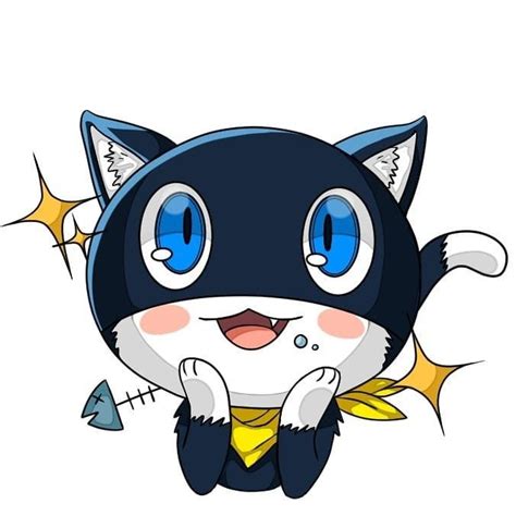 Persona 5 Morgana Mona Cute Chibi Sonic The Hedgehog Fish Food