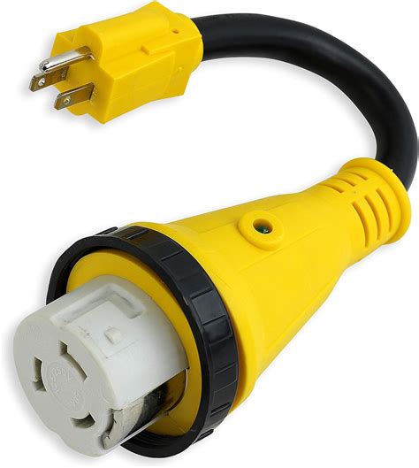 Auto Parts And Accessories Rv Power Cord Adapter 30 Amp Male To 50 Amp