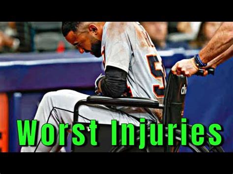 Mlb Worst Injuries Detroit Tigers Youtube