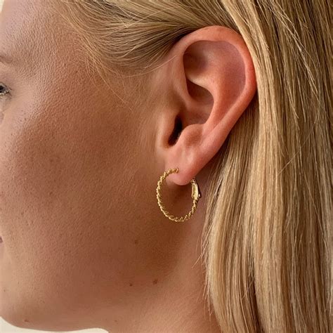 Madeleine Ring Earring Plain G