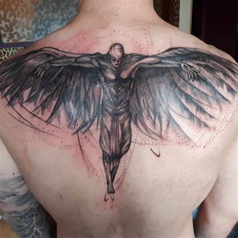 Share More Than 79 Broken Angel Tattoo Designs Latest Vova Edu Vn