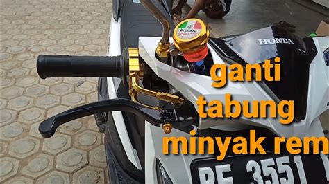 Ganti Tabung Minyak Master Rem Motor Honda Beatts Channel Youtube