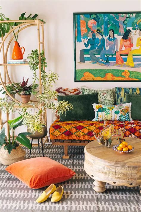 Move Over Minimalism—these 21 Boho Living Rooms Are Full