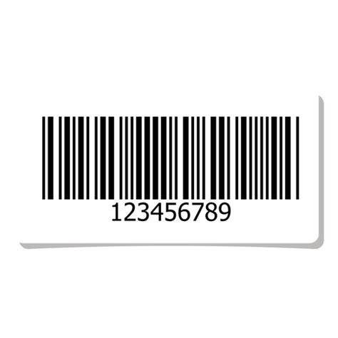 Barcode Label Design Element Transparent Png And Svg Vector File