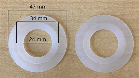 Pack Of Mm Od Mm Id Mm Ld Replacement Seals Nuflush