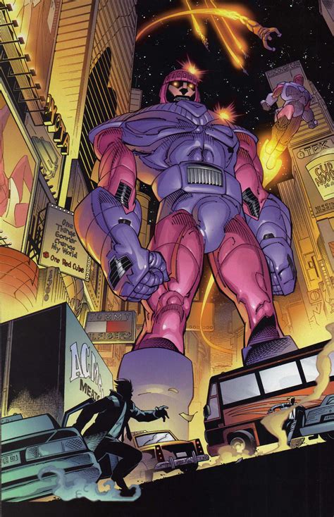 Sentinel Marvel Comic Villains Superhero Comic