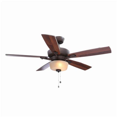 Hampton Bay Andross 48 In Indoor Oil Rubbed Bronze Ceiling Fan With