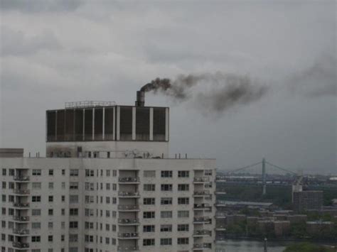 Buildings Belching Black Smoke On Upper East Side Upper East Side