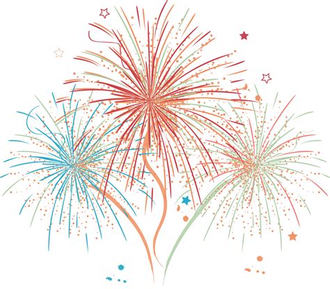 Fireworks Png Clipart Large Red Fireworks Clip Art At