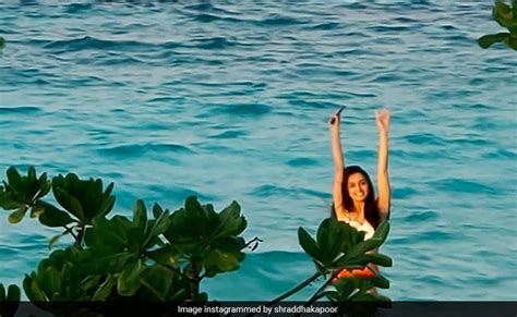 The View Shraddha Kapoor Woke Up To In The Maldives Pic Inside