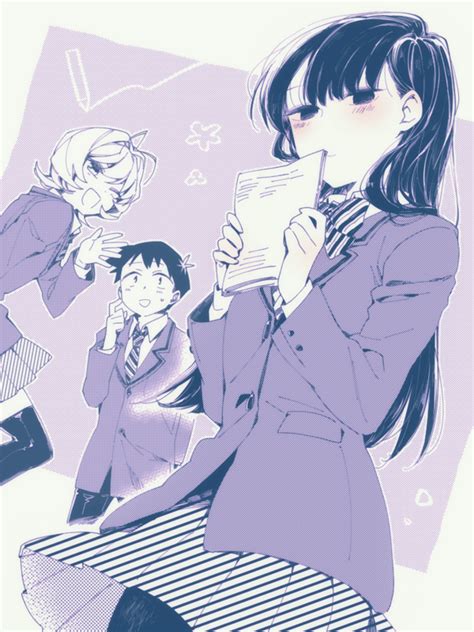 Komi Tadano And Najimi By 101641 Komisan