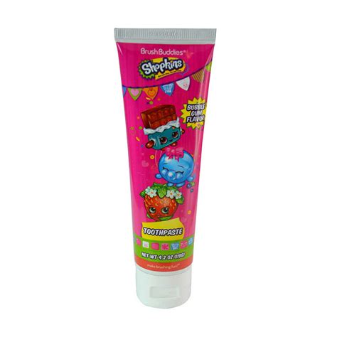 Toothpaste Shopkins Bubble Gum Flavored Toothpaste Multipack Of 3
