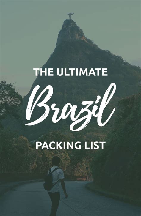 Ultimate Brazil Packing List 2023 What To Bring To Brazil