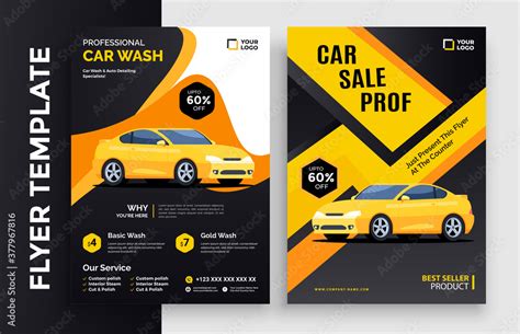 Corporate Car And Business Flyer Poster Pamphlet Brochure Cover Design