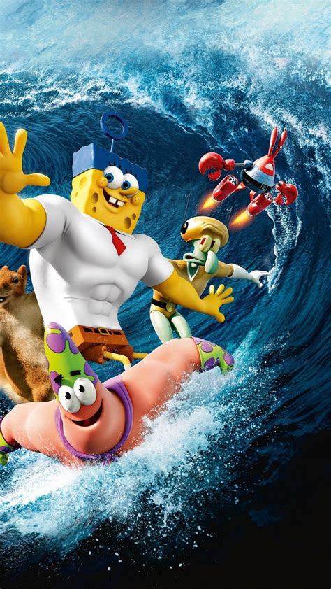 2160x3840 The Spongebob Movie Sony Xperia Xxzz5 Premium Hd 4k
