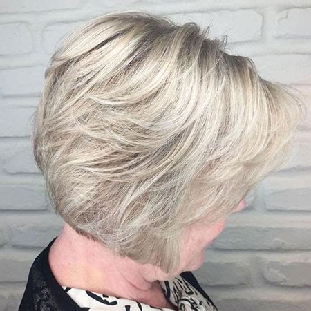 Check out these haircuts and hairstyles for older women, and for every length and texture. 23 Short Ash Blonde Hair Color