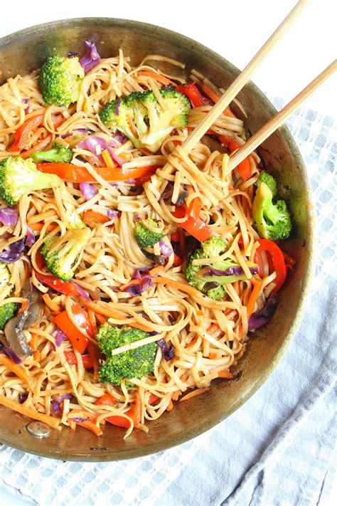 15 Minute Vegan Lo Mein | Recipe | Quick weeknight meals ...