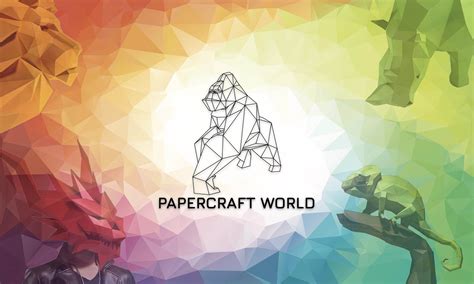 Papercraft World 3d Polygonal Papercraft Design
