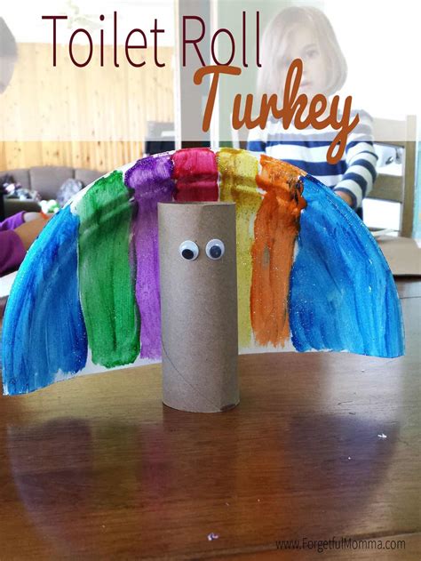 Turkey Toilet Roll Craft For Thanksgiving Forgetful Momma