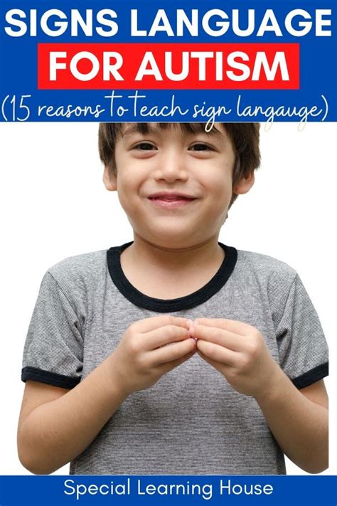 Playing with your autistic child requires extra care and effort, but it is so important. Sign Language for Autism : 15 Reasons to Teach Sign ...