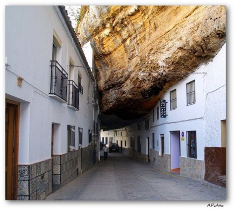 The Amazing Rock City In Setinil Spain Setenil De Las Bodegas Is