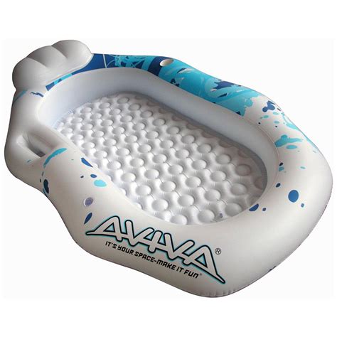 Aviva Breeze Inflatable Pool Lounger Floats Lounges At