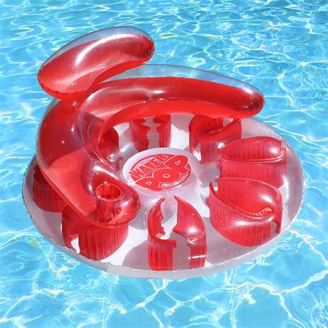 Poolmasters Circular Water Pop Inflatable Pool Lounge Pool Inflatables