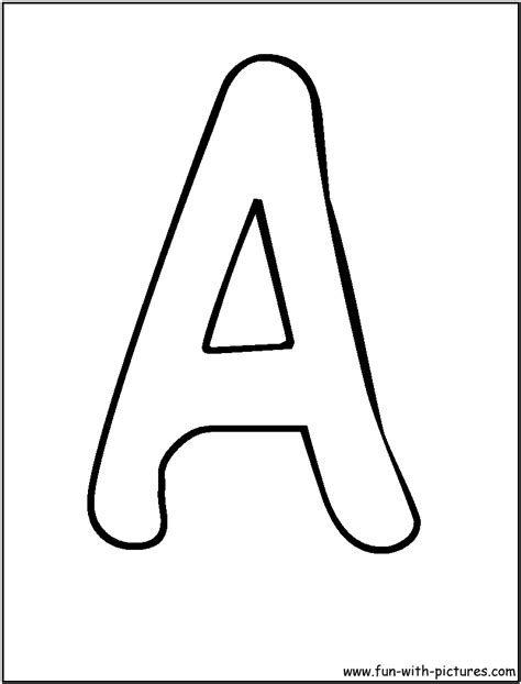 Bubble Letters A Coloring Page  Bubble letters, Letter a coloring