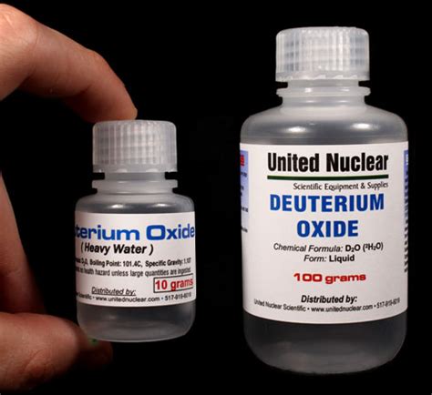 Deuterium Oxide United Nuclear Scientific Equipment And Supplies