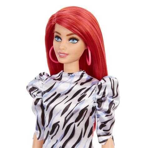 Barbie Fashionistas Doll #168 with Long Red Hair