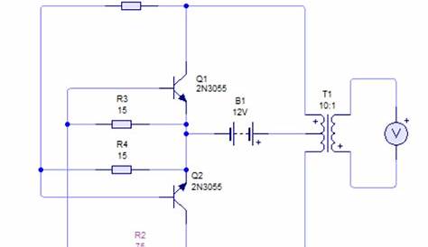 4v to 220v inverter circuit diagram