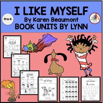 I adore outdoor activities, picnics, rafting and travelling. I LIKE MYSELF BOOK UNIT by Book Units by Lynn | Teachers ...