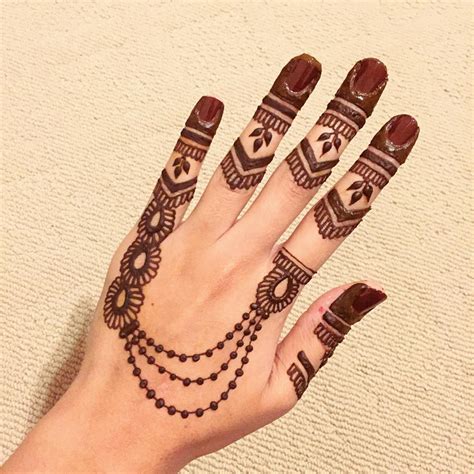Front Hand Henna Designs Henna Beauty